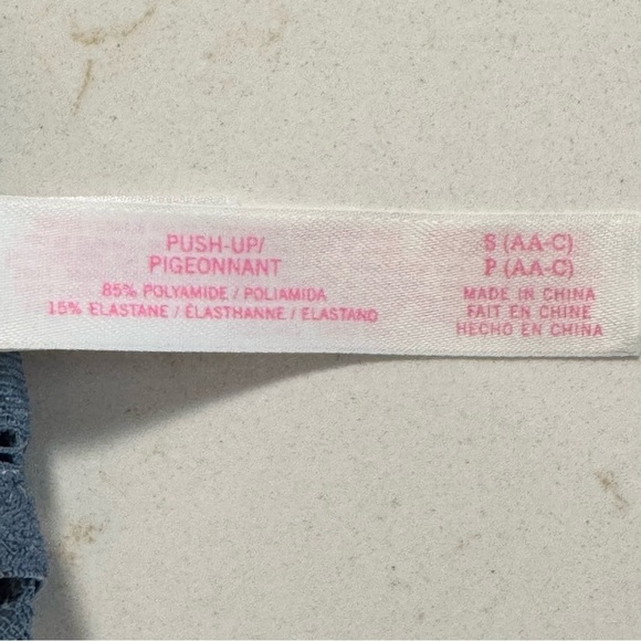 Victoria Secret Pink Push-up Razorback bra Small (AA-C) - Picture 5 of 5